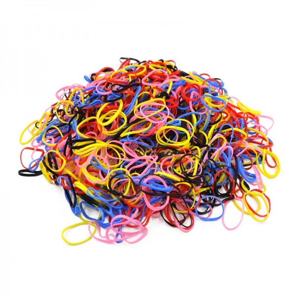 Elastice pentru codite de par, set 70 bucati MRT702 Color mix